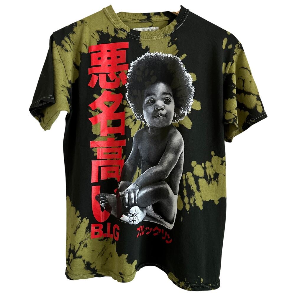 Notorious B.I.G.‎ Bleach Tie-Dye Graphic Tee XS – Fits M – 19' P2P - NWOT